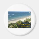 Puerto Rico Is The Place Refrigerator Magnet