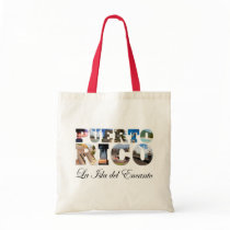 Puerto Rico La Isla Del Encanto Collage / Montage Bags