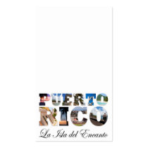 Puerto Rico La Isla Del Encanto Collage / Montage