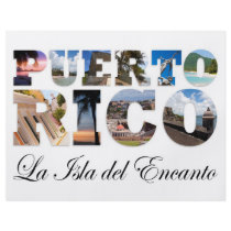 Puerto Rico La Isla Del Encanto Collage / Montage