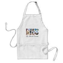 Puerto Rico La Isla Del Encanto Montage Aprons