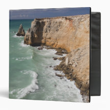 Puerto Rico, West Coast, Cabo Rojo, coastline 3 Ring Binder