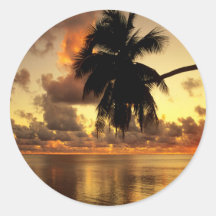 Puerto Vallarta Adhésif Rond