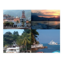 Puerto Vallarta postcard