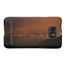 Puerto Vallarta Skyline at Night; No Greeting Samsung Galaxy Cover