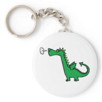 puff dragon keychains
