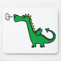puff dragon mousepads