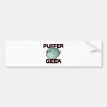 Puffer Geek Bumper Sticker
