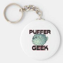 Puffer Geek Key Chains