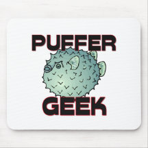 Puffer Geek Mouse Mat