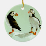 Puffins Christmas Tree Ornament Gift