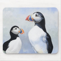 Puffins Mouse Pad