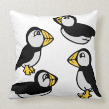 PUFFINS PILLOWS