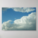 Puffy  Clouds Poster