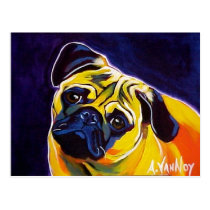 Pug #1 postcards