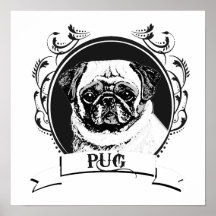 PUG (2) POSTERS