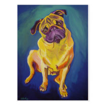 Pug #4 postcards