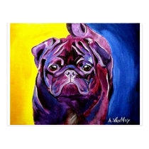 Pug #6 postcards