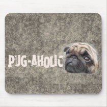 Pug-aholic mousepads