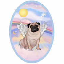 Pug Angel (#17 in Heaven's Clouds Photo Cut Out