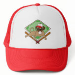 Pug Baseball Hat - red - Customizable