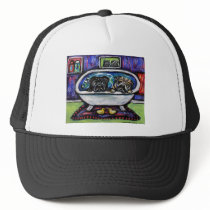 Pug Bathtime Trucker Hat
