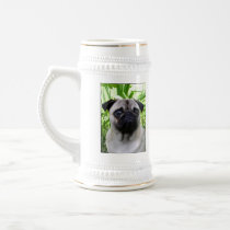 Pug Beer Stein Coffee Mug
