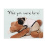 Pug Blues Post Card