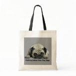 Pug Clown At Heart Tote Bag