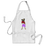 Pug Dog Boxing Gloves Boxer Apron
