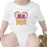 Pug Dog Boy and Girl Love Tshirts