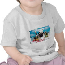 Pug Dog Chef Tshirt