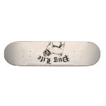 Pug Life Funny Dog Gangster skateboards