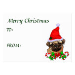 Pug  Lovers Christmas Gifts business cards