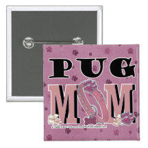 Pug MOM Button