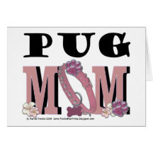 Pug MOM Greeting Cards