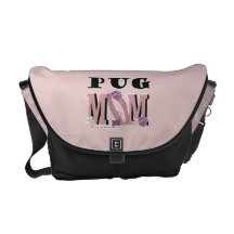 Pug MOM Messenger Bag