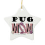 Pug MOM Christmas Ornament