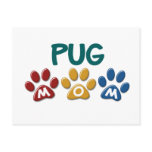 PUG Mom Paw Print 1