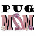 Pug MOM Photo Cutout
