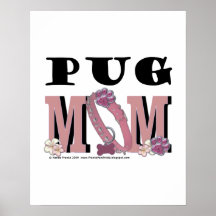 Pug MOM Print