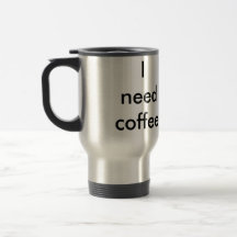 pug puggy I need coffee Mug