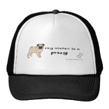 PugFullBodySister Mesh Hats