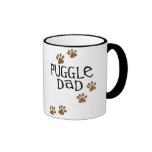 Puggle Dad Coffee Mugs
