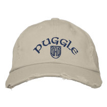 Puggle, DAD Embroidered Baseball Caps