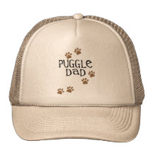 Puggle Dad Hats