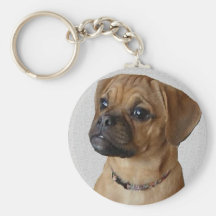 Puggle Lovers Gifts Keychain