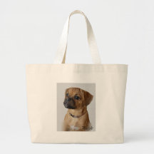 Puggle Lovers Gifts Tote Bag