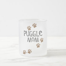 Puggle Mom Coffee Mugs