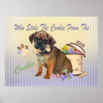 Puggle Stole Cookie From The Cookie Jar Poster